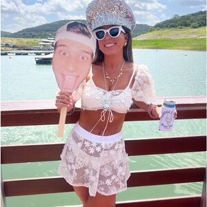 For Love & Lemons Crochet Daisy Set